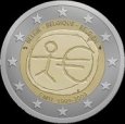 *2 Euro Belgicko 2009, 10. výročie HMÚ *2 Euro Belgicko 2009, 10. výročie HMÚ