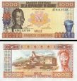 *1000 Frankov Guinea 1985, P32a UNC