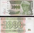 *1000 Nových Zaire Zair 1995 P67 UNC *1000 Nových Zaire Zair 1995 P67 UNC