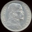 *Dvacetikoruna - 20 Kč Československo 1937, Masaryk UNC, KM 18 *Dvacetikoruna - 20 Kč Československo 1937, Masaryk UNC, KM 18