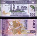 *500 srílanských rupií Srí Lanka 2010-2022 P126 UNC