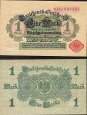 *1 Marka Nemecko 1914 P51 UNC, Darlehenskassenscheine *1 Marka Nemecko 1914 P51 UNC, Darlehenskassenscheine
