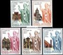 *Známky Vatikán 1991 Pápežove cesty séria MNH *Známky Vatikán 1991 Pápežove cesty séria MNH