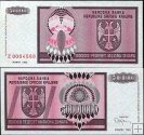 *50 000 000 Dinárov Chorvátsko 1993 R14 UNC