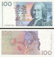 **100 Korún Švédsko 1988, P57a VF **100 Korún Švédsko 1988, P57a VF