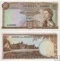 *10 Šilingov Jersey 1963 P7a UNC