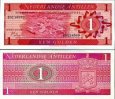 *1 Gulden Holandské Antily 1970, P20 UNC *1 Gulden Holandské Antily 1970, P20 UNC