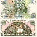 *5 Šilingov Uganda 1982, P15 UNC