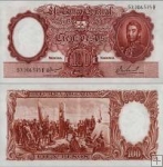*100 Pesos Argentína 1967, P277 VF