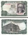 *1000 pesiet Španielsko 1971, P154 UNC *1000 pesiet Španielsko 1971, P154 UNC