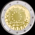 *2 Euro Slovensko 2015, Vlajka EÚ *2 Euro Slovensko 2015, Vlajka EÚ