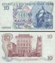 *10 Korún Švédsko 1968, pamätná P56a AU *10 Korún Švédsko 1968, pamätná P56a AU
