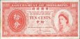 **10 Centov Hong Kong 1961