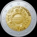 *2 Euro Francie 2012, 10. výročí zavedení Eura