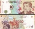 *10 Pesos Argentína 2015(2016), P360 UNC *10 Pesos Argentína 2015(2016), P360 UNC
