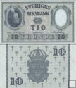 **10 Korún Švédsko 1957