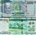 *2000 Frankov Guinea 2018 (2019), P48Aa UNC *2000 Frankov Guinea 2018 (2019), P48Aa UNC