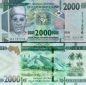 *2000 Frankov Guinea 2018 (2019), P48Aa UNC *2000 Frankov Guinea 2018 (2019), P48Aa UNC