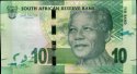 *10 Randov Južná Afrika 2012, Mandela P133 UNC