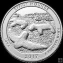 *25 Centov USA 2017, Effigy Mounds National Monument