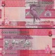 *5 Dalasis Gambia 2023, P37c UNC - Rybárikova symfónia *5 Dalasis Gambia 2023, P37c UNC - Rybárikova symfónia