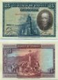 *25 Pesetas Španielsko 1928, P74b AU *25 Pesetas Španielsko 1928, P74b AU