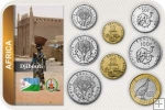 Sada 8 ks mincí Džibuti 1 - 250 Francs 1977 - 2016 blister