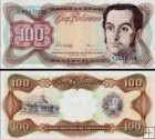 *100 Bolívares Venezuela 1998, P66 UNC