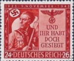 *Známka Nemecká ríša 1943 Pivná pivnica Putsch, MNH