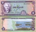 *1 Dolár Jamajka 1970, P54 UNC