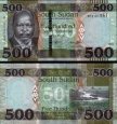 *500 Juhosudánskych Libier, Južný Sudán 2021, P16c UNC *500 Juhosudánskych Libier, Južný Sudán 2021, P16c UNC