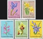*Známky Luxemburgsko 1976 Kvety séria MNH