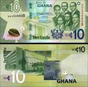 *10 Cedis Ghana 2022, P47b UNC