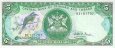 *5 Dolárov Trinidad a Tobago 1985, P37 UNC *5 Dolárov Trinidad a Tobago 1985, P37 UNC