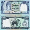 *50 Rupií Nepál 1983, P33c UNC