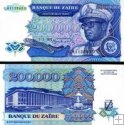 *200 000 Zaires Zair 1992, P42a UNC