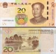 *20 Yuanov Čínska ľudová republika 2019, P915 UNC *20 Yuanov Čínska ľudová republika 2019, P915 UNC