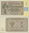 *1 Marka Nemecká demokratická republika 1948, P1 F *1 Marka Nemecká demokratická republika 1948, P1 F