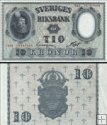 *10 Korún Švédsko 1944, P40e VF