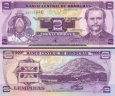 *2 Lempiras Honduras 1994 P72c UNC *2 Lempiras Honduras 1994 P72c UNC