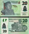 *20 Naira Nigéria 2015, polymer P34 UNC *20 Naira Nigéria 2015, polymer P34 UNC