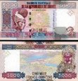 *5000 Frankov Guinea 2006, P41a UNC *5000 Frankov Guinea 2006, P41a UNC