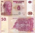 50 Frankov Kongo Dem.Rep. 2013, P97A UNC 50 Frankov Kongo Dem.Rep. 2013, P97A UNC