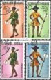 Známky Togo 1974 Poštová únia, razítkovaná séria Známky Togo 1974 Poštová únia, razítkovaná séria