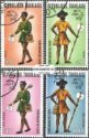 Známky Togo 1974 Poštová únia, razítkovaná séria Známky Togo 1974 Poštová únia, razítkovaná séria