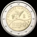 *2 Euro Taliansko 2015, Expo Milano
