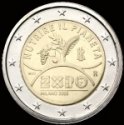 *2 Euro Taliansko 2015, Expo