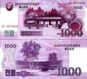 *1000 Won Severná Kórea (KĽDR) 2008 (2010), P64 UNC