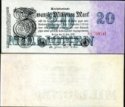 *20 000 000 nemeckých mariek Nemecko 1923 AU *20 000 000 nemeckých mariek Nemecko 1923 AU
