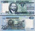 *200 Meticias Mozambik 2011-17, P152 UNC *200 Meticias Mozambik 2011-17, P152 UNC